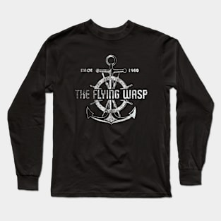 The Flying Wasp, distressed Long Sleeve T-Shirt